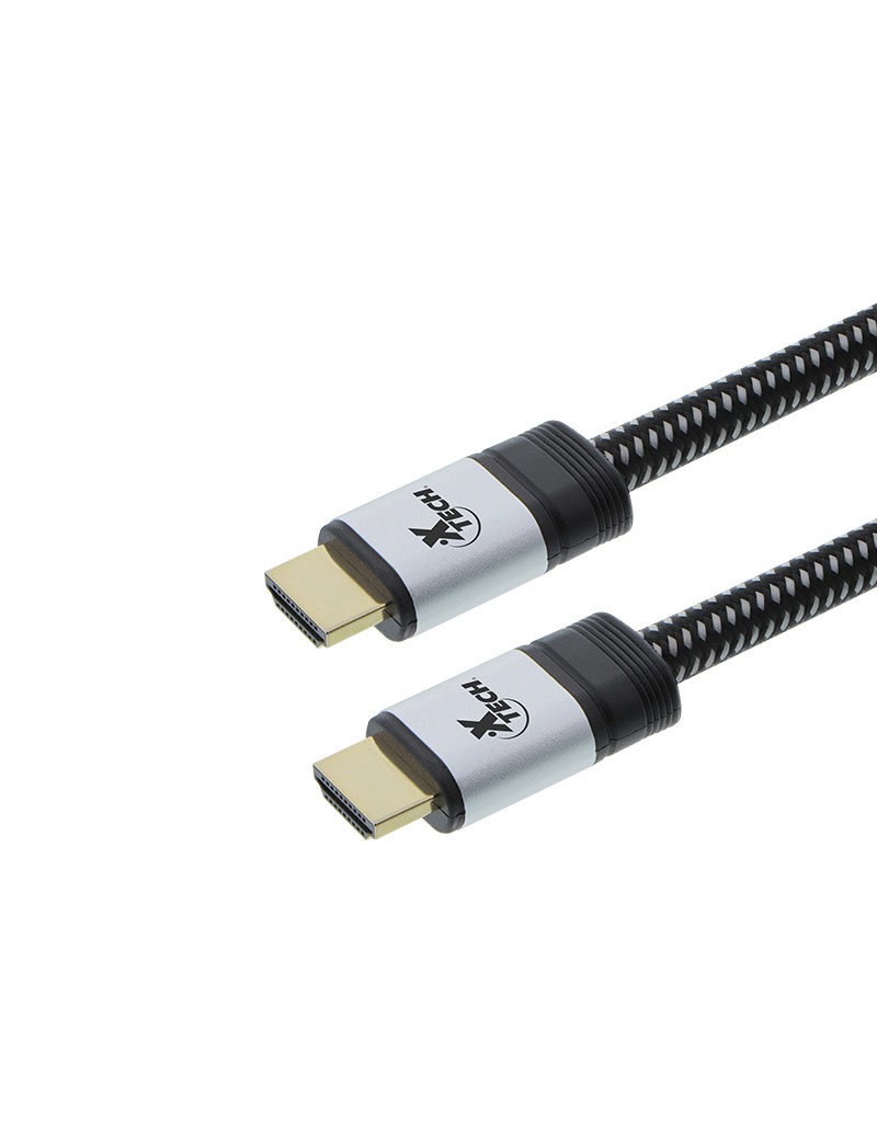 [XTC-626] Xtech - Alta velocidad - cable HDMI con Ethernet - HDMI macho a HDMI macho - 1.83 m