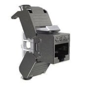 Nexxt - Inserto modular - CAT 6a - STP - RJ-45 - plata