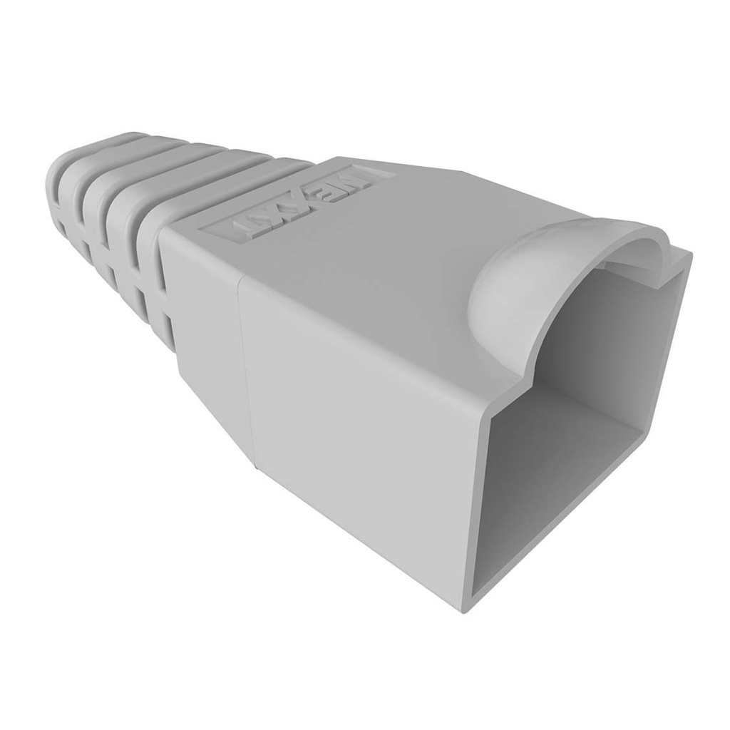 Nexxt - Tapones protectores para cables de red RJ5 - Paquete de 100 unidades - gris