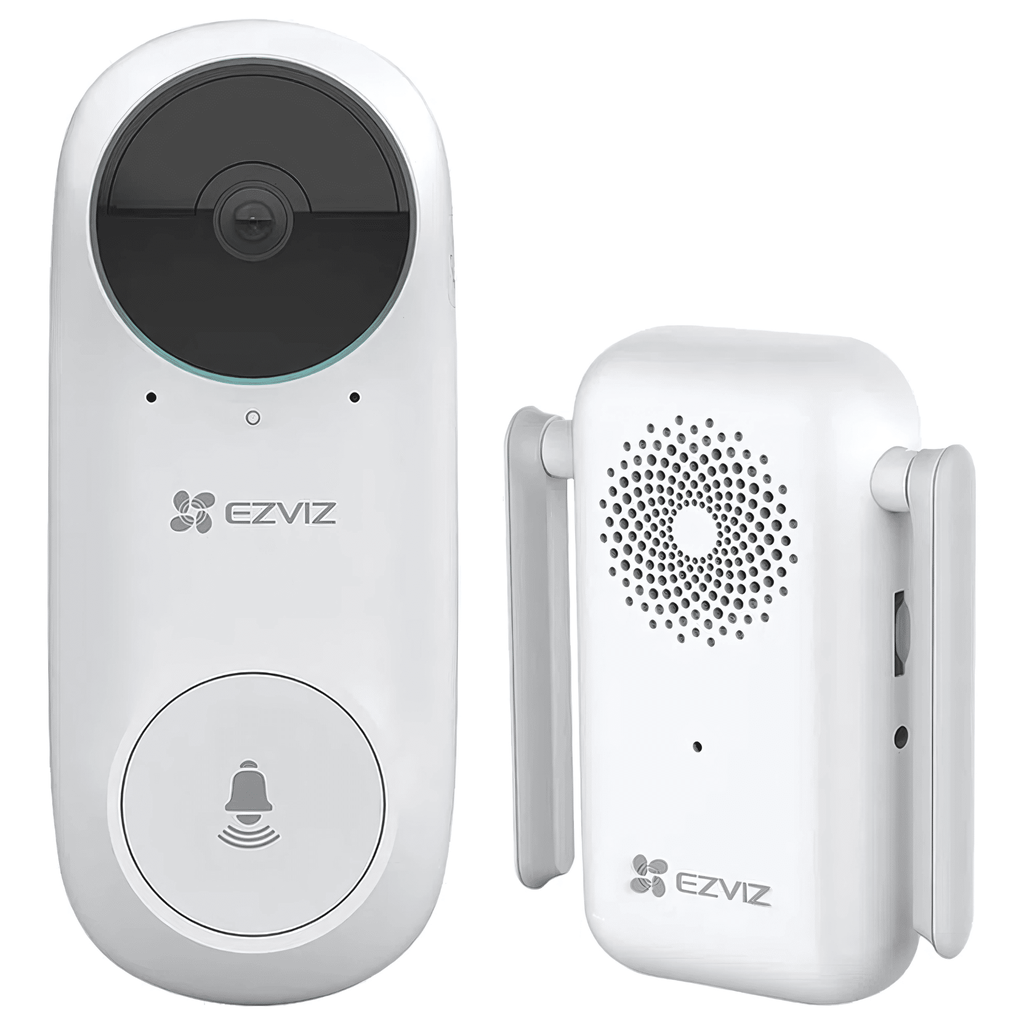 [CS-DB2C-A0-1E3WPBR] EZVIZ DB2C - Kit de timbres - inalámbrico - 802.11b/g/n - 2.4 Ghz