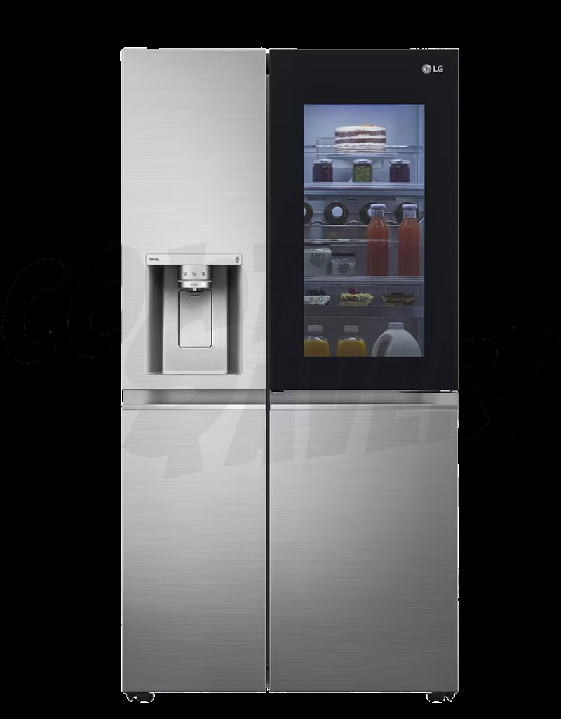 LG - Refrigerator - Side by Side 674 L ThinQ Door-
