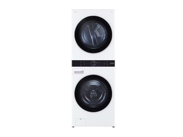 LG - Lavadora/secadora - 22 kg - Blanco