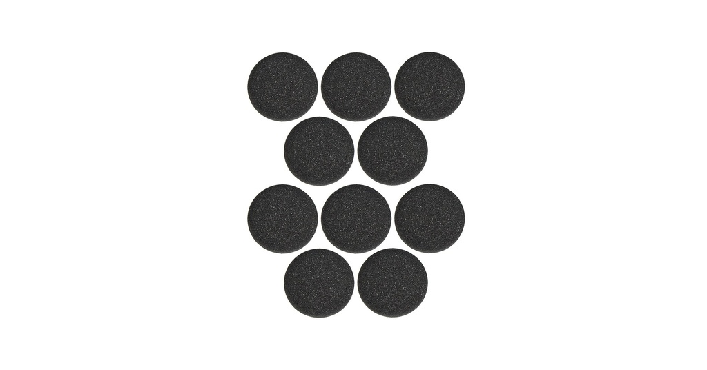 Jabra - Esponja para auriculares (paquete de 10)