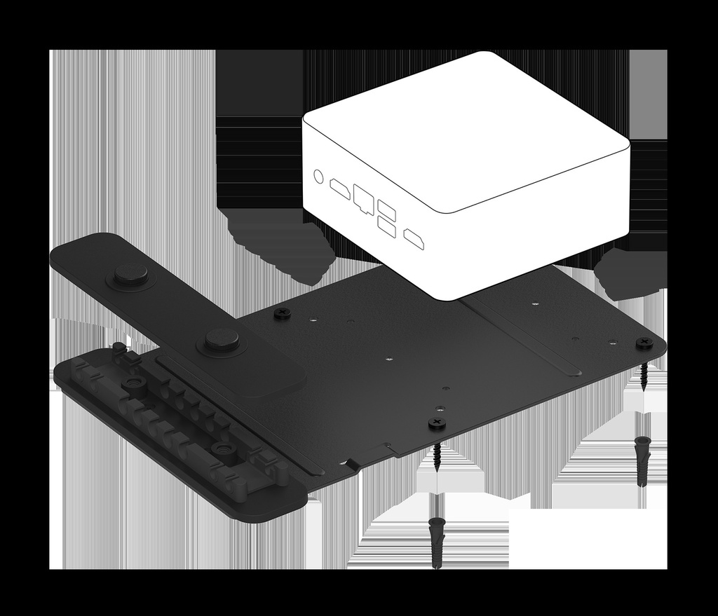 Logitech Tap PC Mount - Kit de montaje para controlador de videoconferencia - para Logitech Tap
