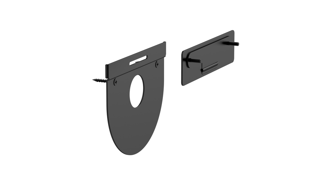 Logitech Tap Wall Mount - Kit de montaje para controlador de videoconferencia - para Room Solution Base Bundle, Huddle, 