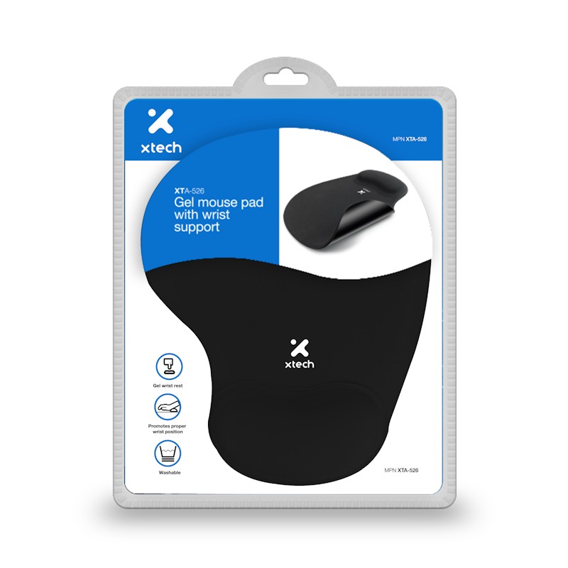 Xtech XTA-526 - Alfombrilla de ratón - negro