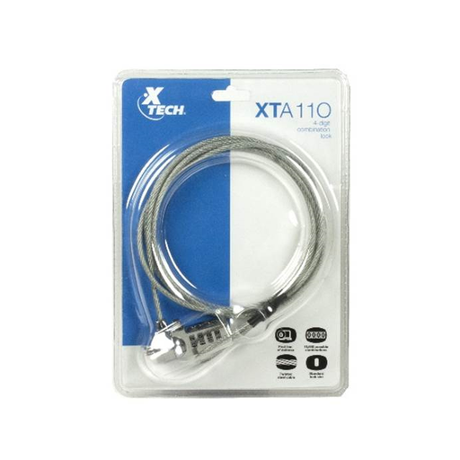 [XTA-110] XTech XTA-110 - Cable de bloqueo de computadora tipo "notebook"