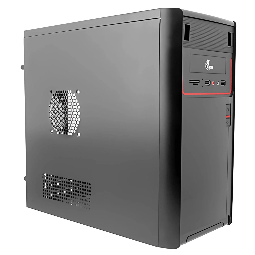 Xtech - Tower - ATX/MicroATX - Black - Hurricane kit XTQ-706EC