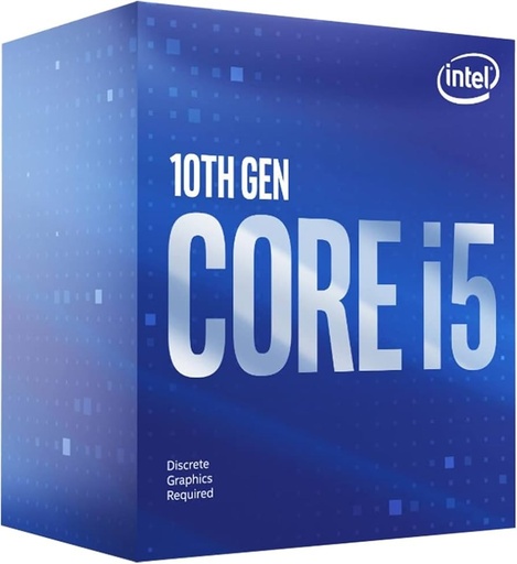 [BX8070110400F] Intel Core i5 10400F - 2.9 GHz - 6 núcleos - 12 hilos - 12 MB caché - LGA1200 Socket - Caja