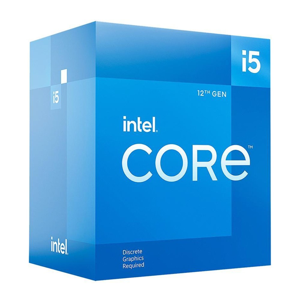Intel Core i5 12400F - 2.5 GHz - 6 núcleos - 12 hilos - 18 MB caché - LGA1700 Socket - Caja