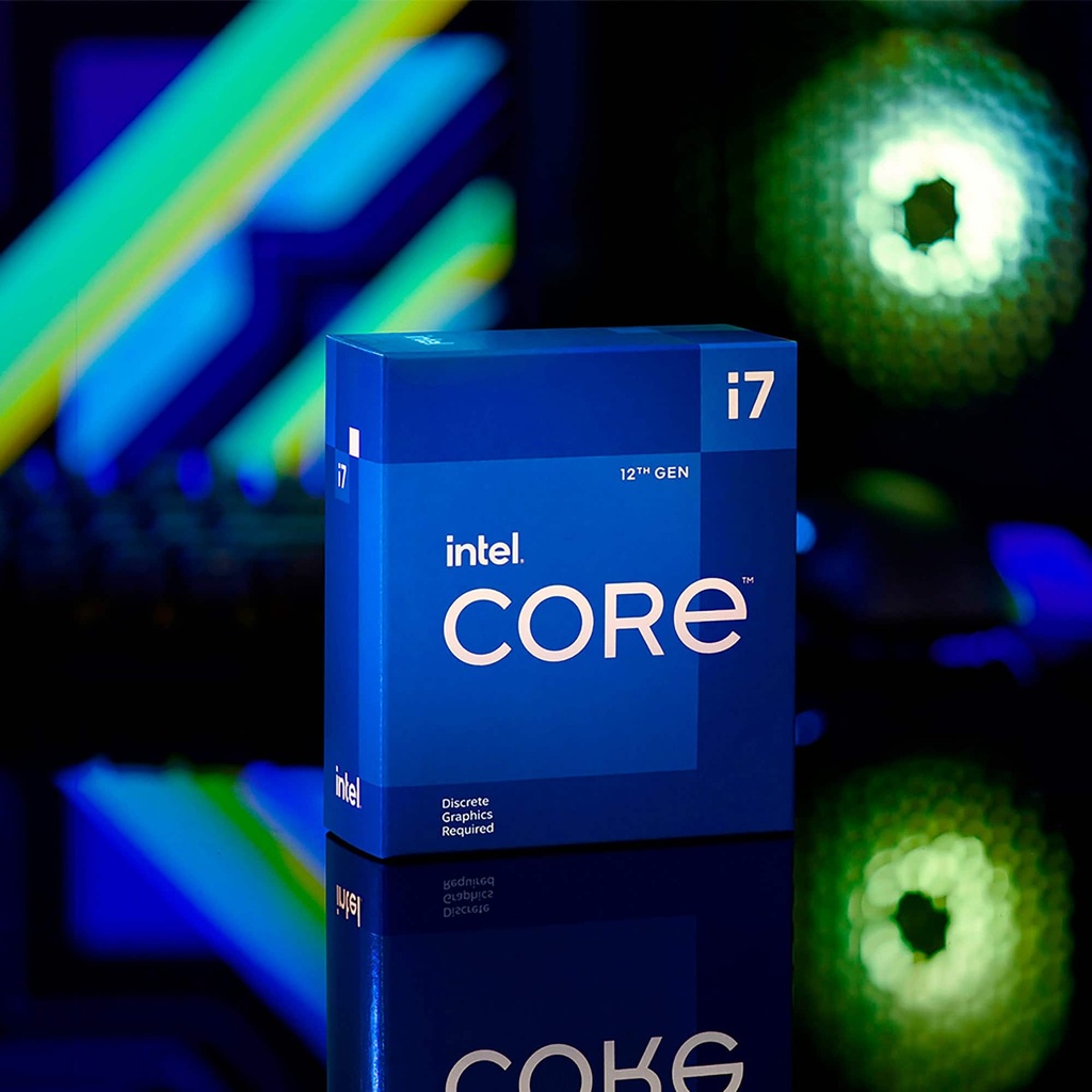 Intel Core i7 12700F - 2.1 GHz - 12 núcleos - 20 hilos - 25 MB caché - LGA1700 Socket - Caja