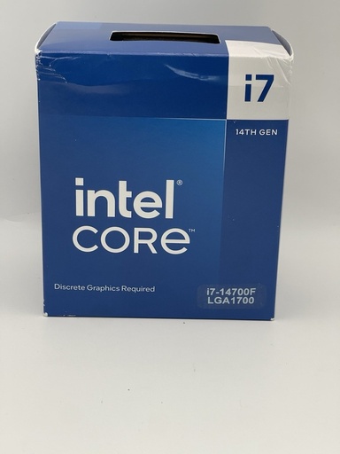 [BX8071514700F] Intel Core i7 i7-14700F - 2.1 GHz - 20 núcleos - 28 hilos - 33 MB caché - FCLGA1700 Socket - Caja