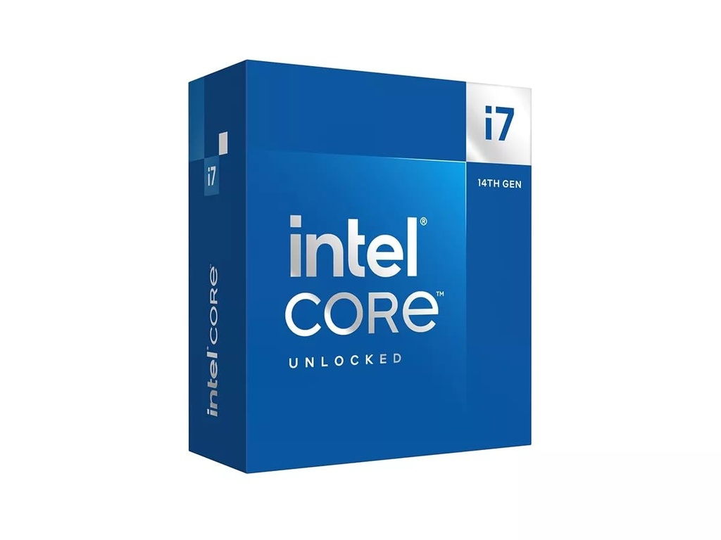 Intel Core i7 i7-14700K - 3.4 GHz - 20 núcleos - 28 hilos - 33 MB caché - FCLGA1700 Socket - Caja