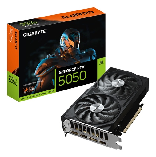 [GV-N5050WF2OCV2-8GD] Gigabyte - GV-N5050WF2OCV2-8GD - PCI Express 5.0 - NVIDIA - GeForce RTX 5050 - DisplayPort / HDMI