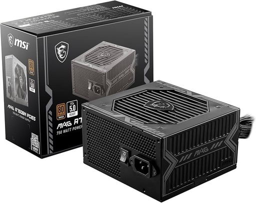 [824142333808] MSI - Power supply - MAG A750BN PCIE5