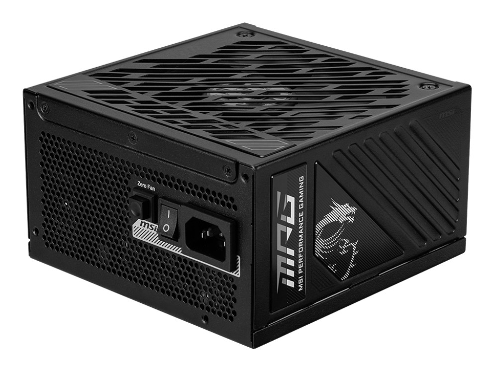 MSI - Power supply - 1000 Watt - AC 110-240 V - GOLD