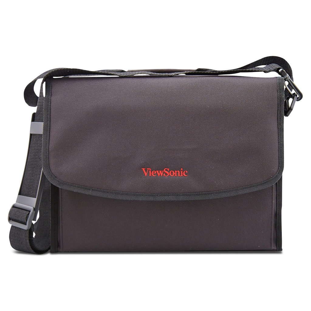 ViewSonic - Estuche portátil para proyector - líneas finas negro mate