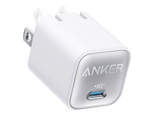 [A2147J21] "Anker - charger - Lithium - For Universal - 30W USB C White"