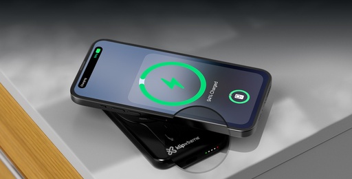 [KPB-350] Klip Xtreme - Power bank - 24 pin USB-C - Lithium polymer - Para Smartphones - Wireless Charging