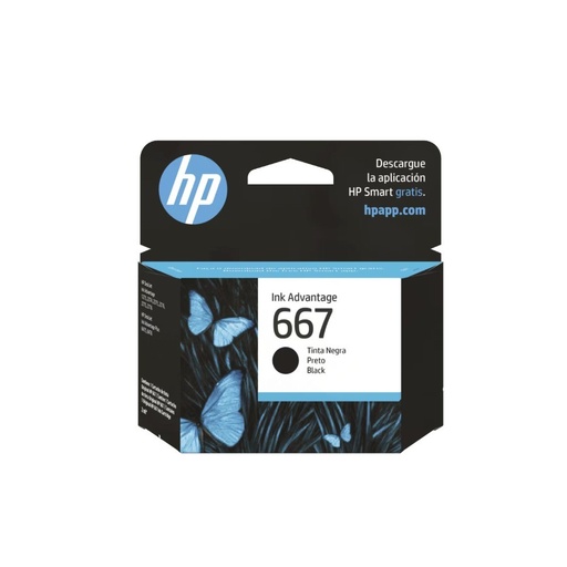 [3YM79AL] TINTA HPINC 667 NEGRO 120 PAG 1275/2775/2374/2375/2376/6076 3YM79AL