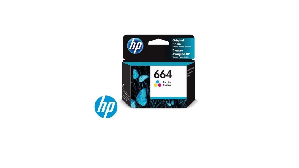 TINTA HPINC 664 TRI-COLOR ADV2135 100 PAG F6V28AL
