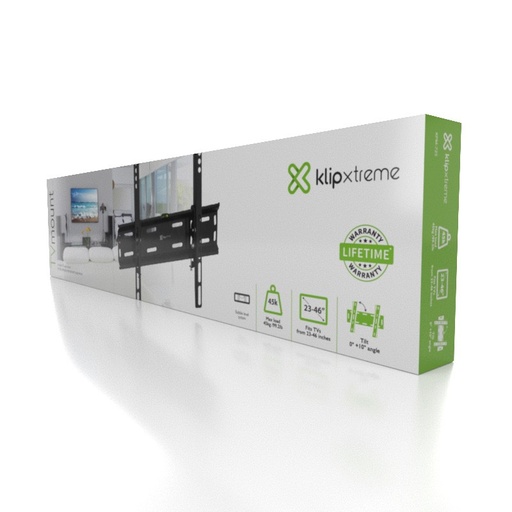 [KPM-725] Klip Xtreme KPM-725 - Kit de montaje (soporte para montaje en pared) - para pantalla plana
