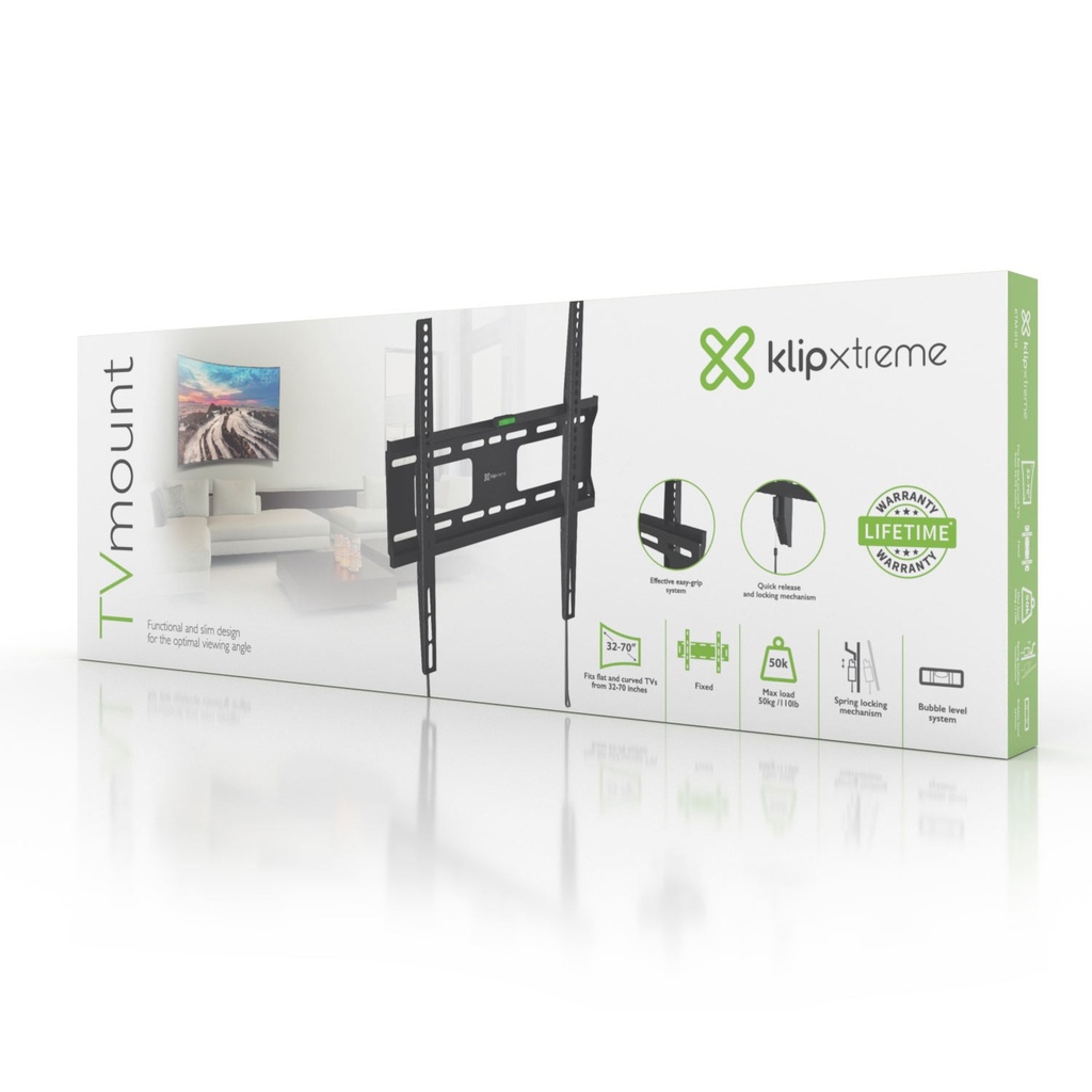 Klip Xtreme - TV Mount - 32-70 Fixed