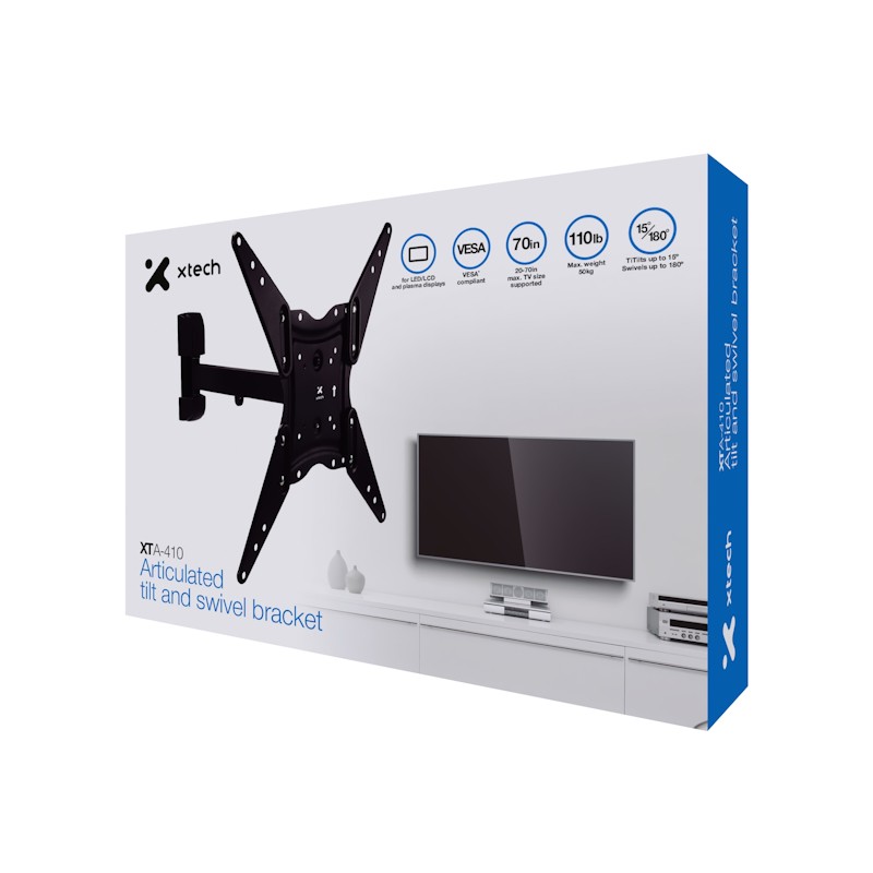 [XTA-410] Xtech - Wall mount bracket - Art. 20-70" XTA-410