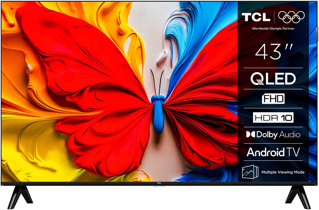 TCL - OLED TV - Smart TV - 43" - Smart TV HDR Google TV