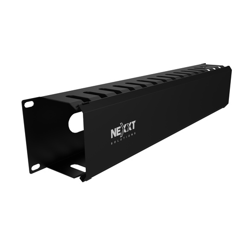 [NPM-DH2UB] Nexxt Solutions - Conducto de organización de cables de bastidor (horizontal) - 2U - 19"
