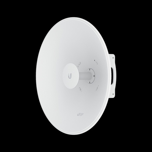 [UISP-Dish] Ubiquiti UISP Dish - Antena - antena parabólica - 30 dBi - exteriores, montaje en poste - para P/N: AF-5XHD