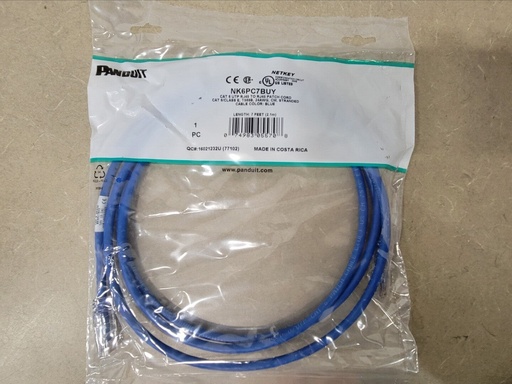 [NK6PC7BUY] Panduit - Patch cable - UTP - 2.1 m - color azul