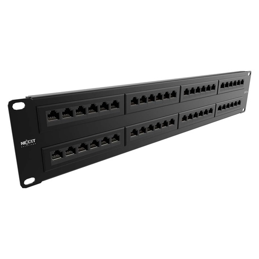 [AW190NXT11] Nexxt - Tablero de conexiones - CAT 5e - 19" - 48 puertos