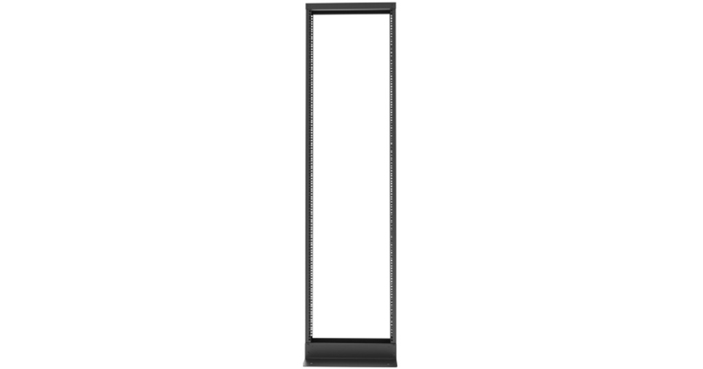 Nexxt Solutions - Rack marco abierto - 2 postes - instalable en el suelo - RAL 9005, negro barniz - 45U