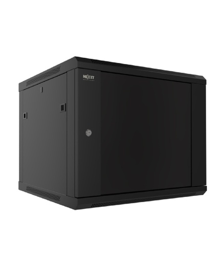 [NPC-F18U66B] Nexxt Solutions - Rack armario - instalable en pared - RAL 9005, negro barniz - 18U - 19"