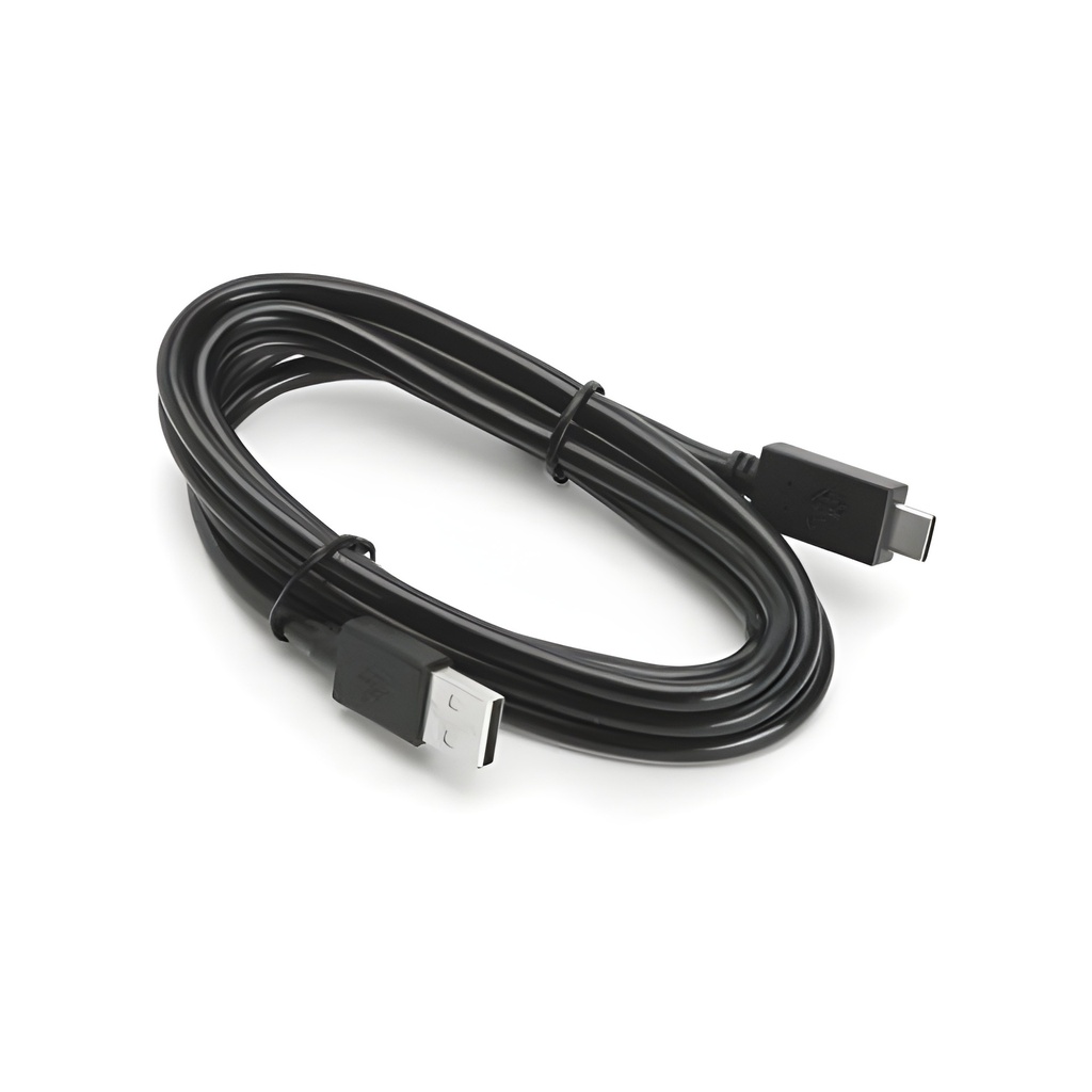 Zebra - Cable USB - 24 pines USB-C (M) a USB (M) - 1 m - para Zebra EC50, EC55, MC2200, MC27, TC21, TC26