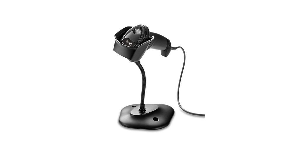 Zebra DS2208SR BLACK 2D USB CABLE KIT W/STAND ALAMBRICO