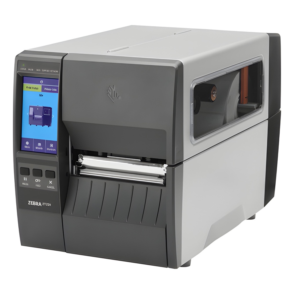 ZEBRA ZT231 TT Printer ; 4", 203 dpi, Thermal Transfer, Tear, US Cord, USB, Serial, Ethernet, BTLE, USB Host, EZPL
