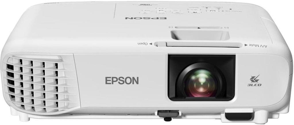 Epson PowerLite 119W - Proyector 3LCD - portátil - 4000 lúmenes (blanco) - 4000 lúmenes (color) - WXGA (1280 x 800)