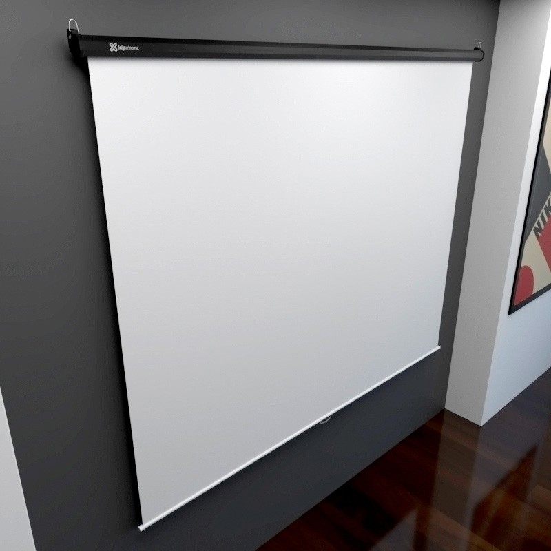 Klip Xtreme KPS-303 - Pantalla de proyección - instalable en el techo, instalable en pared - 100" (254 cm)