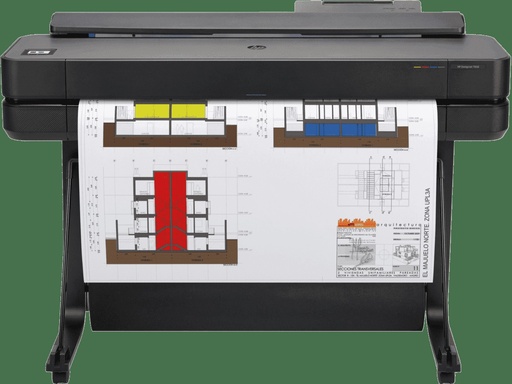 [5HB10D#B1K] HP DesignJet T650 - 36IN e-Printers 1GB 110/220V E