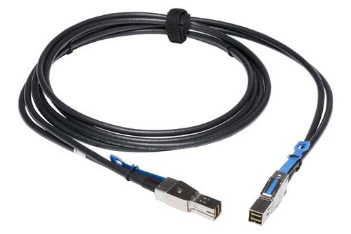 [407339-B21] HPE - Cable externo SAS - 4 pistas - 4x Shielded Mini MultiLane SAS (SFF-8088) de 26 pines (M) a 4x Shielded Mini MultiL