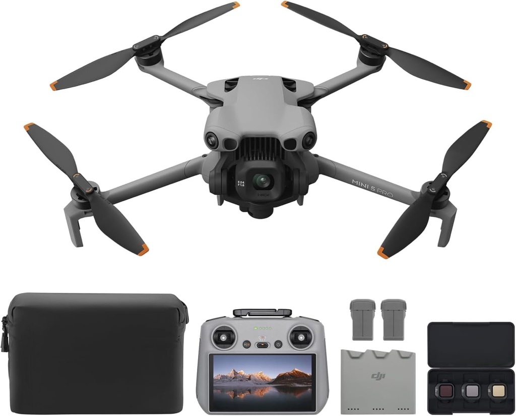 DJI - Drone - Mini 5 Pro Fly More Combo Plus