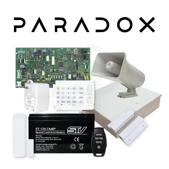 1 PA-MG5050 + 1 PA-K10H + 1 PA-TRALARM2 + 1 ST-12V-7AMP + 1 PA-CAJAALARMABL +1 PA-REM25 +1 PA-DCTXP2 + 1 PA-SIRENA + 1 ST-L-MG401