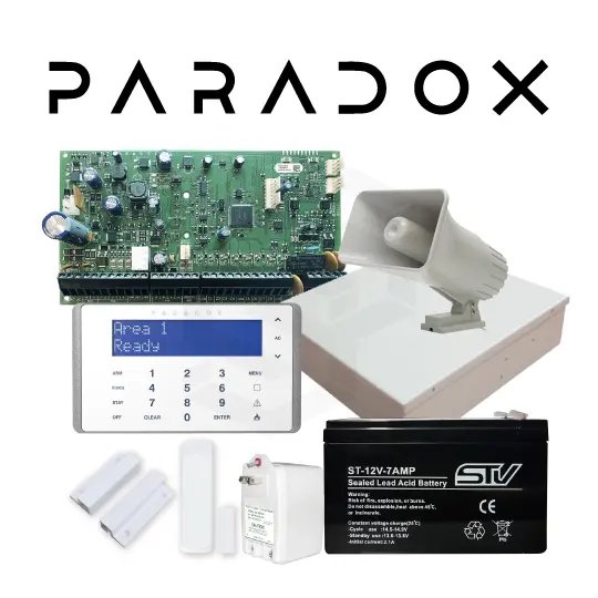 1 PA-EVOHD+ +1 PA-K656 +1 PA-CAJAALARMABL +1 PA-SIRENA +1 PA-TRALARM2 +1 ST-12V-7AMP + 1 ST-L-MG401 + 1 PA-DCTXP2