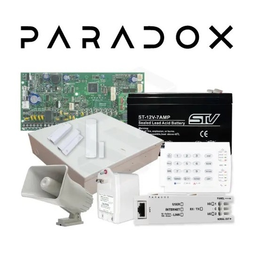[COMBO-PA4] 1 PA-SP5500 + 1PA-K10H +1 PA-CAJAALARMABL +1 PA-TRALARM2 + 1 ST-12V-7AMP + 1 PA-SIRENA + 1 PA-IP150 + 1 ST-L-MG401 + 1 PA-DCTXP2