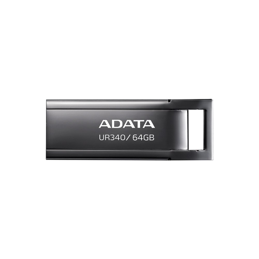 FLASHMEMORY/ADATA AROY UR340 64GB USB 3.2 GEN1 METALICO NEGRO