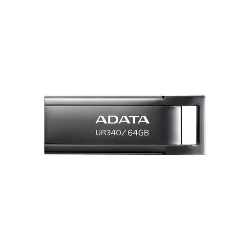 [AROY-UR340-64GBK] FLASHMEMORY/ADATA AROY UR340 64GB USB 3.2 GEN1 METALICO NEGRO