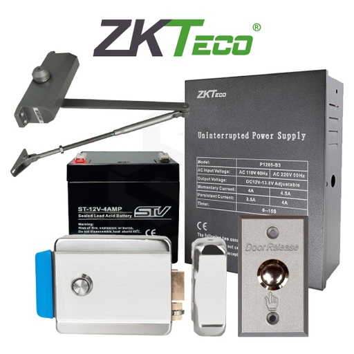 [TS-000059] 1 ZK-C-LL-01 + 1 ZK-C-DC6085L + 1 ZK-P1205-B3 + 1 ZK-EX800A + 1 ST-12V-4AMP