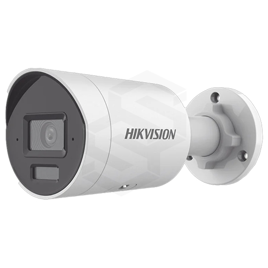 [DS-2CD2083G2-LI2U] CAMARA IP TUBO LUZ HIBRIDA 8MP L 28MM H265+ CON MICROFONO